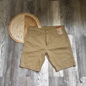 Levi's Men's Flat Front Khaki Shorts